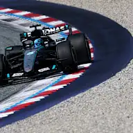 SPIELBERG, AUSTRIA - JUNE 28: George Russell of Great Britain driving the (63) Mercedes AMG