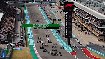 AUSTIN, TEXAS - OCTOBER 23: Max Verstappen of the Netherlands driving the (1) Oracle Red Bull