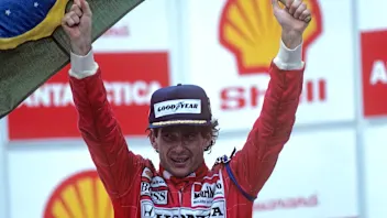 Ayrton Senna, McLaren-Honda MP4/6, Grand Prix of Brazil, Autodromo Jose Carlos Pace, Interlagos,