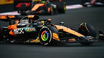 ABU DHABI, UNITED ARAB EMIRATES - DECEMBER 07: Oscar Piastri of Australia driving the (81) McLaren