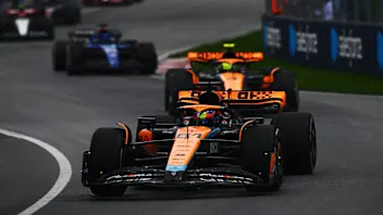 MONTREAL, QUEBEC - JUNE 18: Oscar Piastri of Australia driving the (81) McLaren MCL60 Mercedes