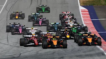 SPIELBERG, AUSTRIA - JUNE 29: Lando Norris of Great Britain driving the (4) McLaren MCL39 Mercedes