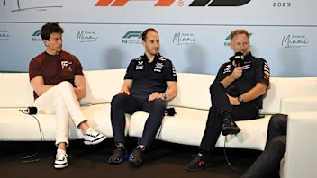 MIAMI, FLORIDA - MAY 02: Toto Wolff, Executive Director of Mercedes AMG Petronas F1 Team Oliver