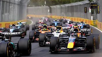 MELBOURNE, AUSTRALIA - MARCH 08: Isack Hadjar of France driving the (6) Oracle Red Bull Racing RB22