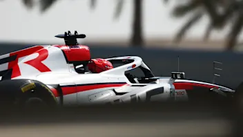 BAHRAIN, BAHRAIN - FEBRUARY 20: Esteban Ocon of France driving the (31) Haas F1 VF-26 Ferrari on