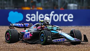 NORTHAMPTON, ENGLAND - JULY 06: Pierre Gasly of France driving the (10) Alpine F1 A524 Renault