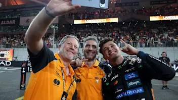 ABU DHABI, UNITED ARAB EMIRATES - DECEMBER 07: Zak Brown, Chief Executive Officer of McLaren