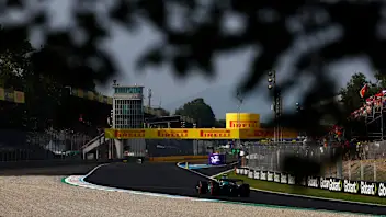 MONZA, ITALY - AUGUST 31: Fernando Alonso, Aston Martin AMR24 during qualifying at the F1 Grand