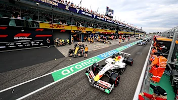 MELBOURNE, AUSTRALIA - MARCH 15: Isack Hadjar of France driving the (6) Visa Cash App Racing Bulls