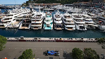 MONTE-CARLO, MONACO - MAY 23: Pierre Gasly of France driving the (10) Alpine F1 A525 Renault on