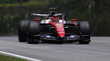 KUALA LUMPUR, MALAYSIA - OCTOBER 02: Charles Leclerc of Monaco driving the (16) Scuderia Ferrari
