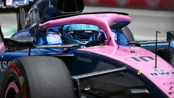 KUALA LUMPUR, MALAYSIA - OCTOBER 03: Pierre Gasly of France driving the (10) Alpine F1 A526