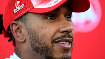 MONTREAL, QUEBEC - MAY 22: Lewis Hamilton of Great Britain and Scuderia Ferrari looks on during