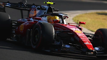 BUDAPEST, HUNGARY - JULY 24: Lewis Hamilton of Great Britain driving the (44) Scuderia Ferrari