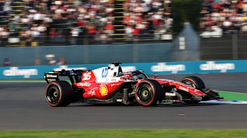 MEXICO CITY, MEXICO - OCTOBER 30: Charles Leclerc of Monaco driving the (16) Scuderia Ferrari SF-26