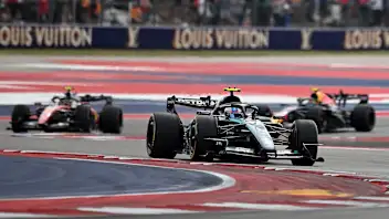 AUSTIN, TEXAS - OCTOBER 25: Andrea Kimi Antonelli of Italy driving the (12) Mercedes AMG Petronas