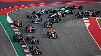 AUSTIN, TEXAS - OCTOBER 21: Max Verstappen of the Netherlands driving the (1) Oracle Red Bull