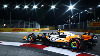 SINGAPORE, SINGAPORE - SEPTEMBER 20: (EDITORS NOTE: A special effects camera filter was used for