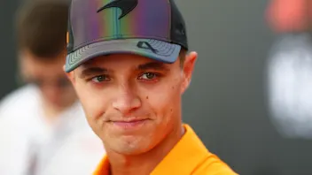 ABU DHABI, UNITED ARAB EMIRATES - DECEMBER 05: Lando Norris of Great Britain and McLaren talks to