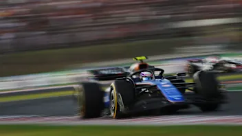 BUDAPEST, HUNGARY - JULY 19: Logan Sargeant of United States driving the (2) Williams FW46 Mercedes