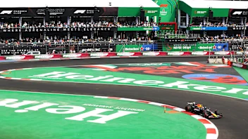 MEXICO CITY, MEXICO - OCTOBER 26: Charles Leclerc of Monaco driving the (16) Ferrari SF-24 on track