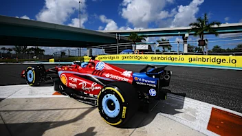 MIAMI, FLORIDA - MAY 03: Daniel Ricciardo of Australia driving the (3) Visa Cash App RB VCARB 01 on