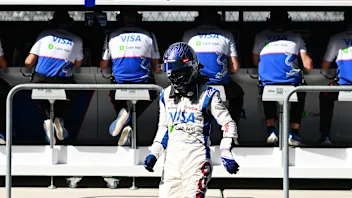 MIAMI, FLORIDA - MAY 04: 18th placed qualifier Daniel Ricciardo of Australia and Visa Cash App RB