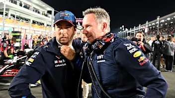 LUSAIL CITY, QATAR - DECEMBER 01: Sergio Perez of Mexico and Oracle Red Bull Racing and Oracle Red