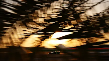 BAHRAIN, BAHRAIN - FEBRUARY 23: Zhou Guanyu of China driving the (24) Kick Sauber C44 Ferrari on