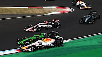 SHANGHAI, CHINA - MARCH 23: Yuki Tsunoda of Japan driving the (22) Visa Cash App Racing Bulls VCARB