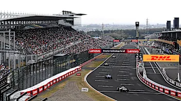 SUZUKA, JAPAN - APRIL 06: Isack Hadjar of France driving the (6) Visa Cash App Racing Bulls VCARB