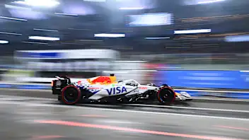 ABU DHABI, UNITED ARAB EMIRATES - DECEMBER 06: Isack Hadjar of France driving the (6) Visa Cash App