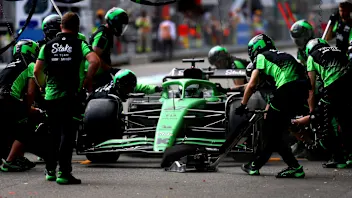 BAKU, AZERBAIJAN - SEPTEMBER 20: Nico Hulkenberg of Germany driving the (27) Kick Sauber C45