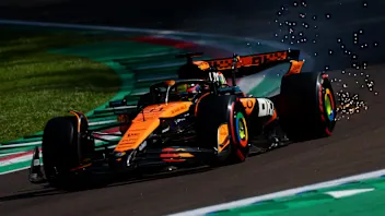 IMOLA, ITALY - MAY 17: Isack Hadjar of France driving the (6) Visa Cash App Racing Bulls VCARB 02