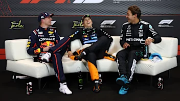 IMOLA, ITALY - MAY 17: Pole position qualifier Oscar Piastri of Australia and McLaren Second placed