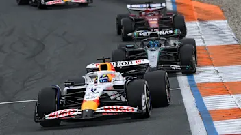 ZANDVOORT, NETHERLANDS - AUGUST 31: Isack Hadjar of France driving the (6) Visa Cash App Racing