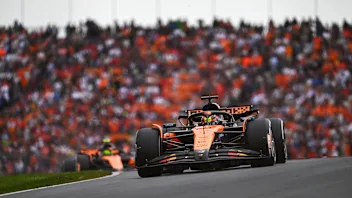 ZANDVOORT, NETHERLANDS - AUGUST 31: Oscar Piastri of Australia driving the (81) McLaren MCL39