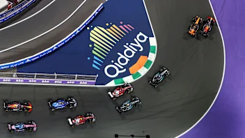 JEDDAH, SAUDI ARABIA - APRIL 20: Oscar Piastri of Australia driving the (81) McLaren MCL39 Mercedes