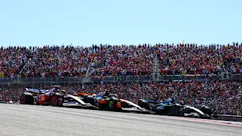 AUSTIN, TEXAS - OCTOBER 19: Lewis Hamilton of Great Britain driving the (44) Scuderia Ferrari