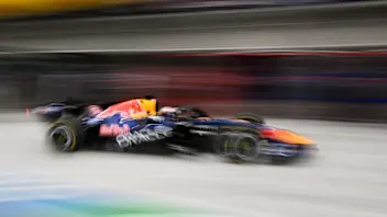 SINGAPORE, SINGAPORE - OCTOBER 09:  Max Verstappen of the Netherlands driving the (3) Oracle Red