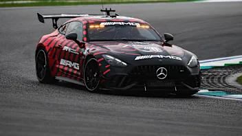 KUALA LUMPUR, MALAYSIA - OCTOBER 04: The FIA Safety Car on track during the F1 Grand Prix of