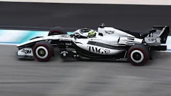 KUALA LUMPUR, MALAYSIA - OCTOBER 03: Sergio Perez of Mexico driving the (11) Cadillac F1 Team