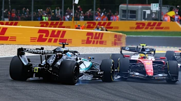 SPA, BELGIUM - JULY 19: George Russell of Great Britain driving the (63) Mercedes AMG Petronas F1