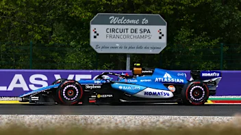 SPA, BELGIUM - JULY 18: Carlos Sainz of Spain driving the (55) Williams FW48 Mercedes on track