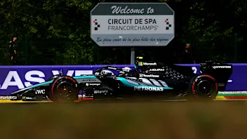 SPA, BELGIUM - JULY 18: Andrea Kimi Antonelli of Italy driving the (12) Mercedes AMG Petronas F1