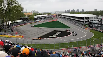 MONTREAL, QUEBEC - MAY 24: Lando Norris of Great Britain driving the (1) McLaren MCL40 Mercedes