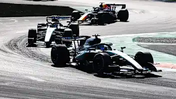 MONZA, ITALY - SEPTEMBER 06: Andrea Kimi Antonelli of Italy driving the (12) Mercedes AMG Petronas