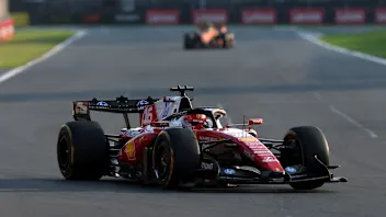 MEXICO CITY, MEXICO - OCTOBER 30: Charles Leclerc of Monaco driving the (16) Scuderia Ferrari SF-26