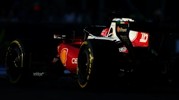 MEXICO CITY, MEXICO - OCTOBER 30: Charles Leclerc of Monaco driving the (16) Scuderia Ferrari SF-26