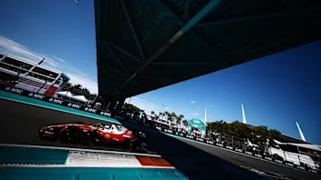 MIAMI, FLORIDA - MAY 02: Charles Leclerc of Monaco driving the (16) Scuderia Ferrari SF-26 on track